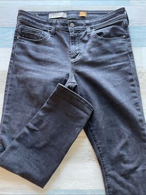 Pilcro Women's Skinny Jeans in Black Charcoal